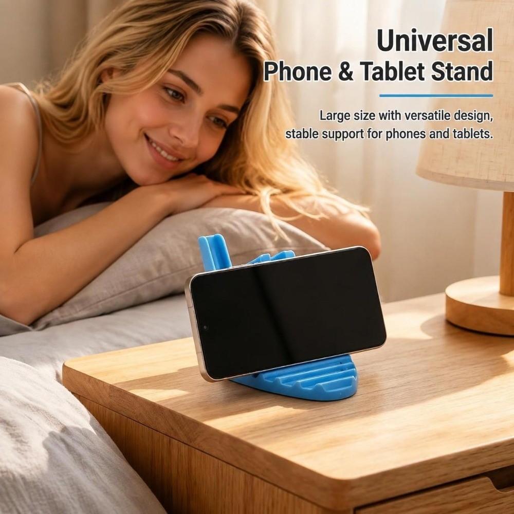 3D Printing Lazy Phone Stand Plastic Horizontal Phone Holder Side-lying Phone Holder Bed Sofa