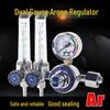 Industrial Double-Tube Argon Gas Flowmeter & Pressure Reducer