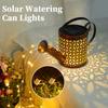 Солнечный светильник для лейки, подвесной светильник для чайника, наружное украшение для сада, водонепроницаемый светильник для дорожки на террасе, лужайка, лампа