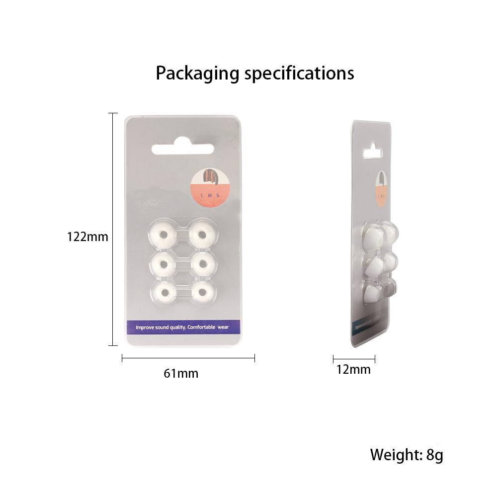 3Pair For JBL ENDURANCE PEAK3 Earbud Covers Silicone Earcups For Peak 3 Ear Caps Bluetooth-Compatible Headset Accessories