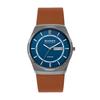 Skagen Men's MELBYE TITANIUM SKW6906 Watch, Brown