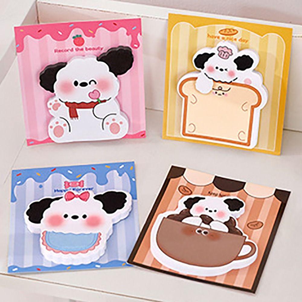 30Sheets Cartoon Notepad Puppy Notebook Kawaii Planner