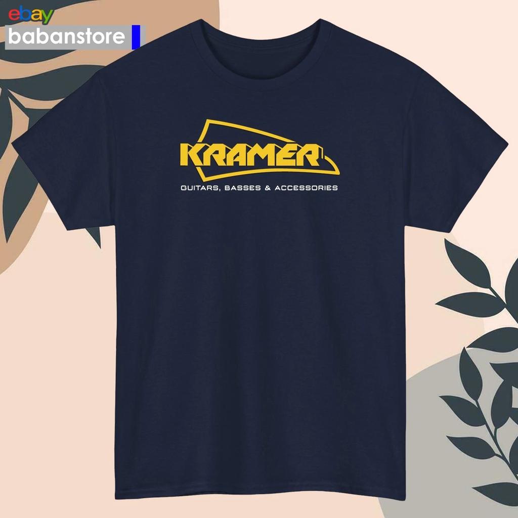 Kramer Guitar Shirt Logo Black/White/Grey/Navy/Red/Light Blue S M L XL 2XL - 5XL