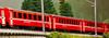 KATO N Gauge Alps Red Passenger Car EWI Basic Set 4 Cars Railway Model Passenger Car 10-1413