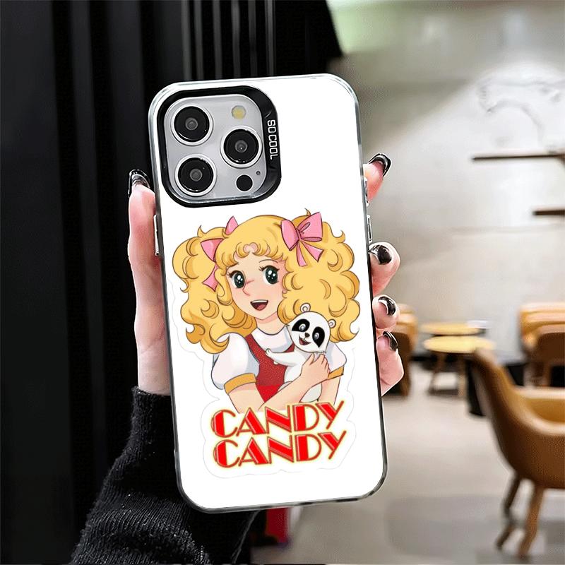 Мягкий чехол для телефона с рисунком из аниме Candy Candy для iPhone 15 16 17 Pro Max 17Air 16E 14 Plus 13 12 Mini, противоударная задняя крышка