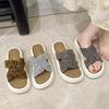 Slippers Women's Summer Outer Wear New Summer Summer Summer Women's Shoes Platform Leisure Beach One-word Drag