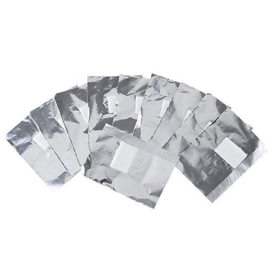 50 шт./100 шт. средства для снятия ногтей. Эффективные и экологически чистые фольгированные обертывания. Средства для снятия ногтей для легкого удаления гель-лака.