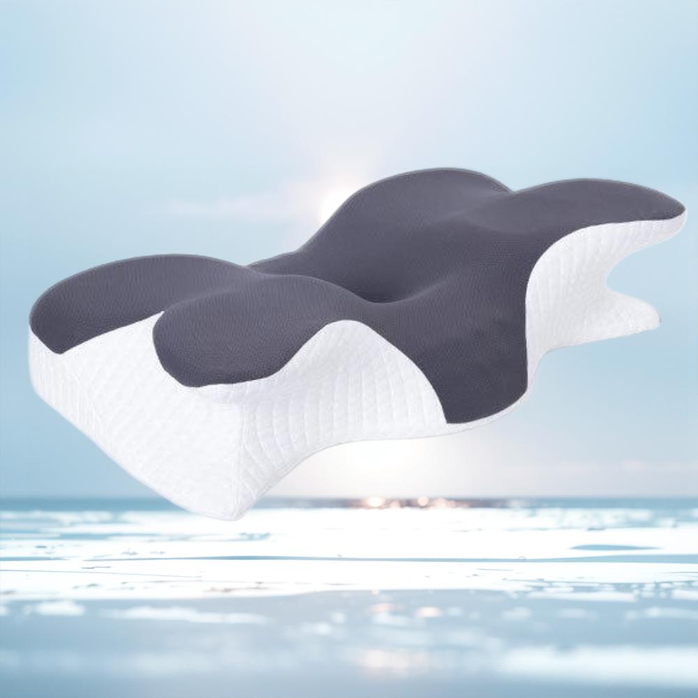 Comfortable Side Sleeping Butterfly Pillow Ergonomic Sleep Cervical Vertebra Pillow Neck Protection Sleeping Orthopedic Pillow