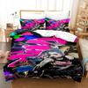 Cartoon Anime Arcane Jinx  Bedding Set Bedding Set Comforter Sets Bed Sheets Set King Size Bedding Set Quilt Set Bed Linen