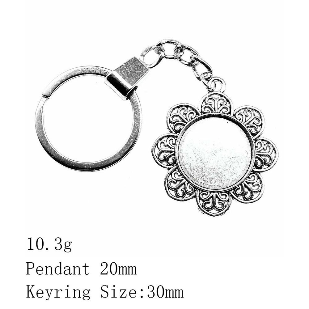 Брелок ко Дню святого Валентина, круглый стеклянный кабошон, подставка для ключей, брелки для ключей, принадлежности для творчества, цепочка для женщин