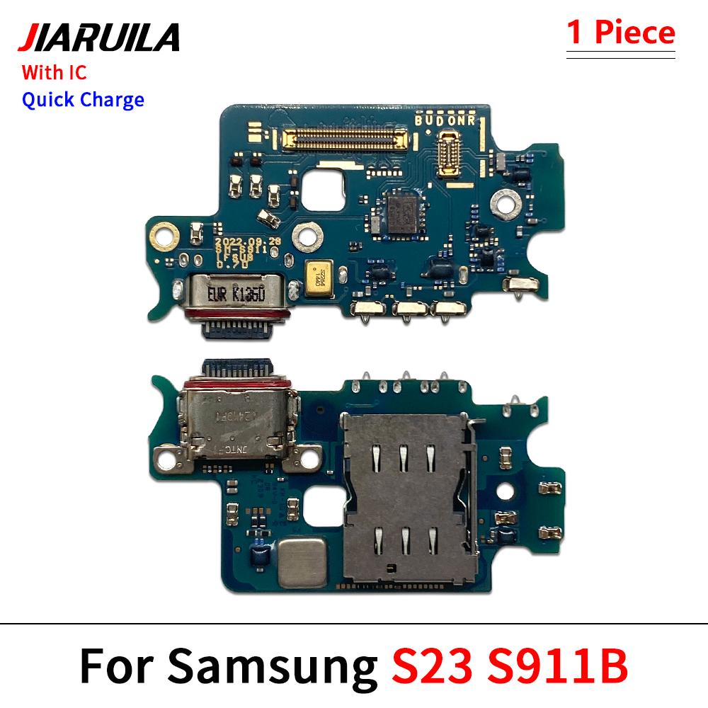 USB-зарядка Док-разъем Порт зарядки Шлейф микрофона Для Samsung S22 S23 S24 Plus Ultra S21 Fe 5G S901B S906B S908B