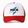 Ограниченная серия Бейсболка HKS Power and Sportser PerforUnisexce Turbo Logo унисекс Регулируемая Летняя Женская Сетчатая Тракерная кепка Casquette