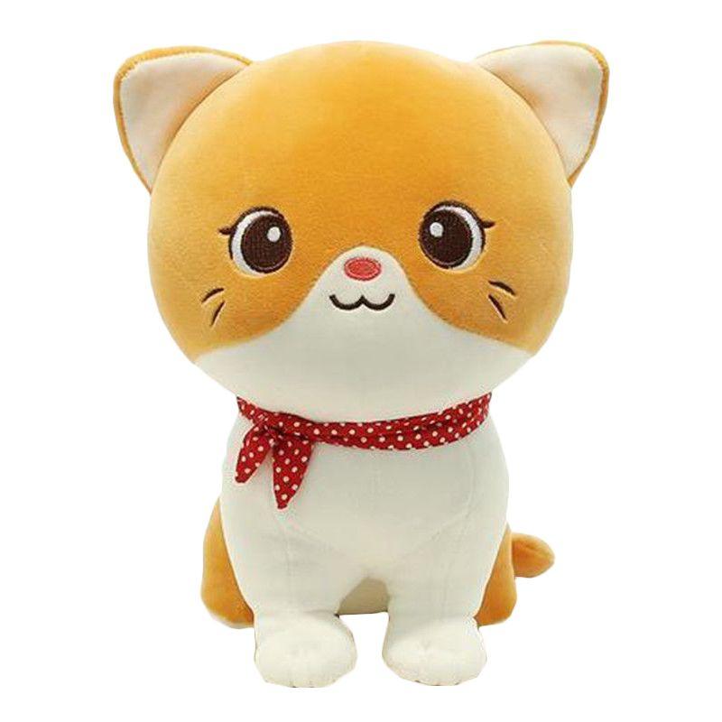 Cat Cute Soft Plush Toys Stuffed Pause Pillow Home Decor Gift Doll For Kids Girl
