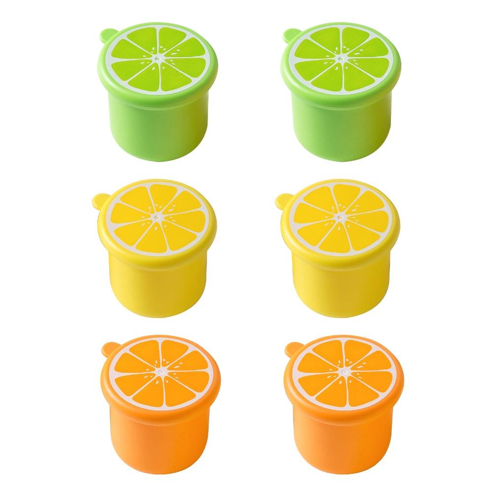6pcs With Lid Ice Cube Mould Ice Cube Maker Convenient Cylindrical Ice Maker Home