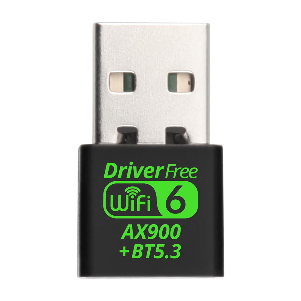 USB WiFi 6 Bluetooth-совместимый 5.3 Адаптер Мини USB WiFi Донгл Без Драйверов USB WiFi Адаптер Беспроводная Сеть Внешний Приемник
