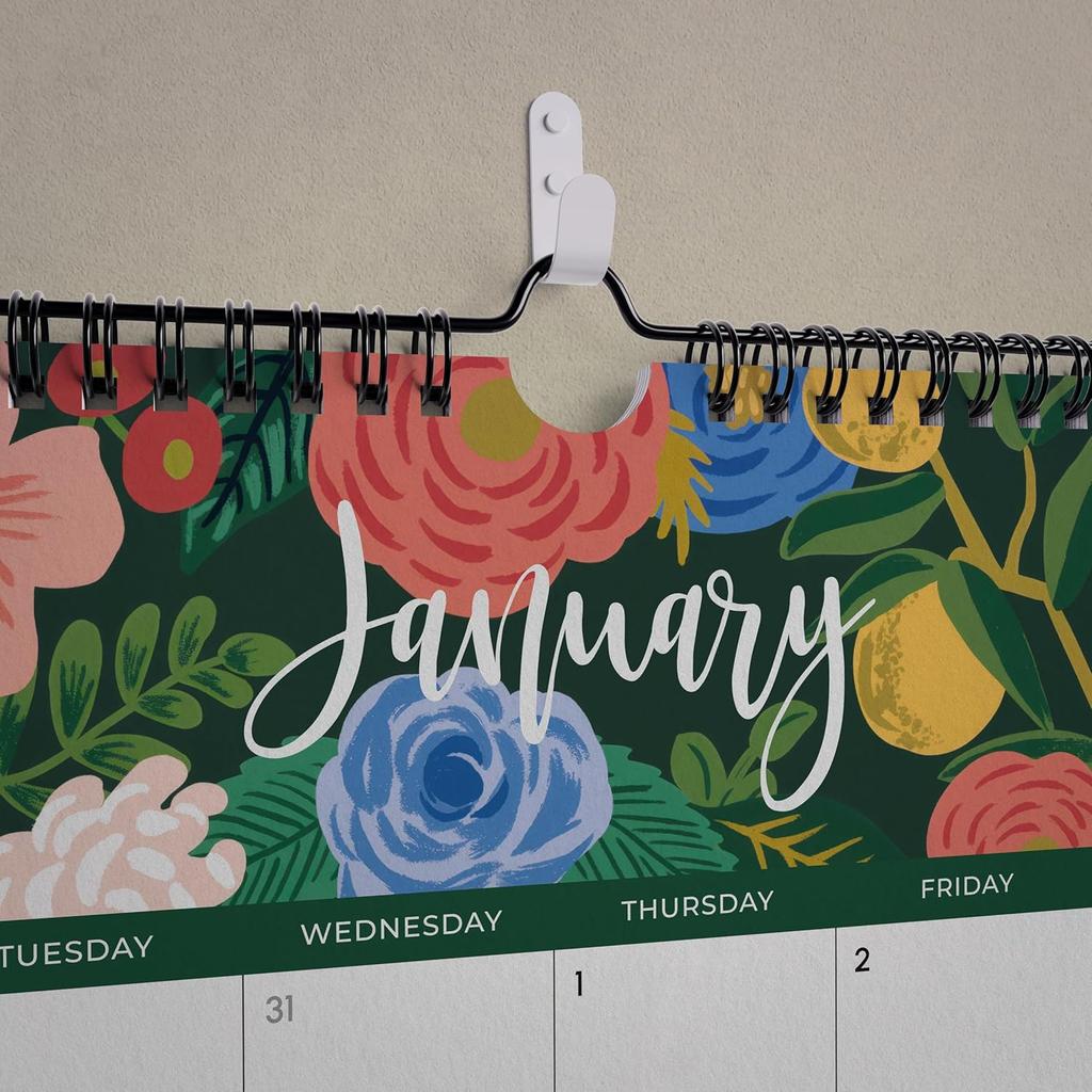 Wall Calendar 2026-2027, Aesthetic Calendar 2026-2027 From January 2026 to June 2027, 15x12 inch Elegant Planner for Home & Office