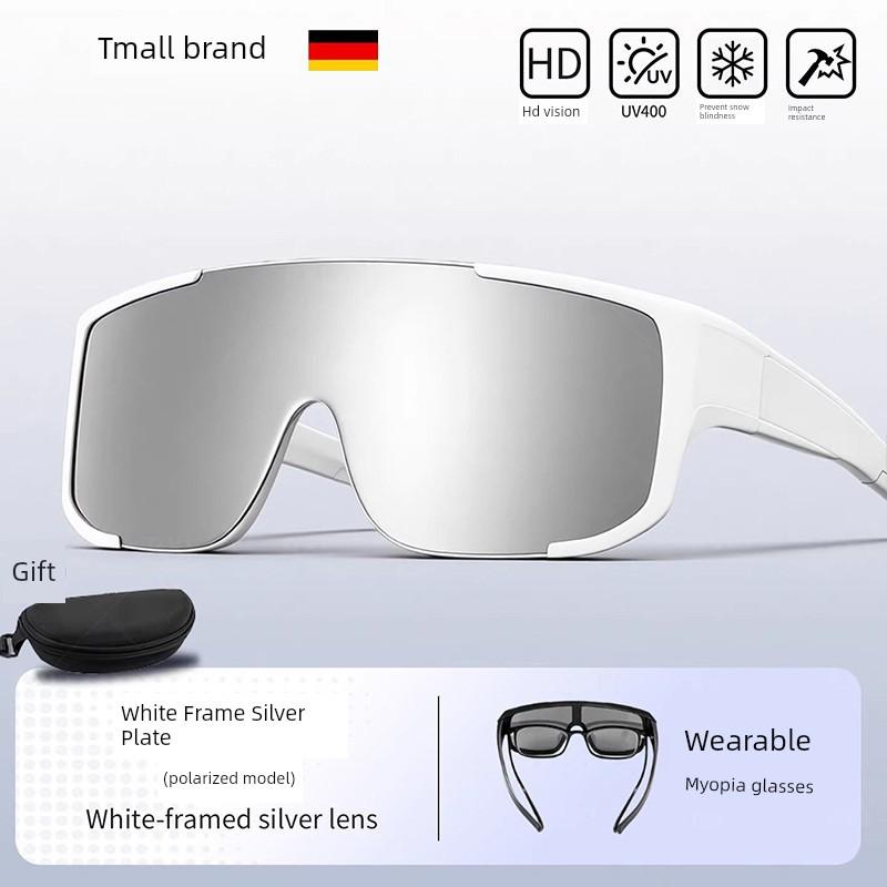 Mountaineering Goggles for Women, Windproof, Can Be Worn over Glasses, Snow Mountain Outdoor Sunglasses, Mountain Climbing and Skiing Sunglasses