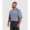 Gymshark Футболка HeavyweighT Iron Blue A2b9p ucTm