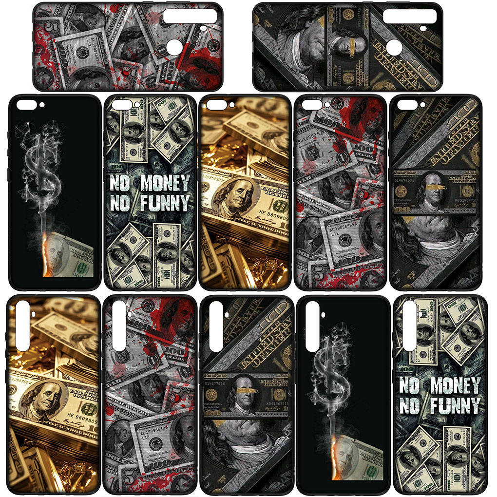 Чехол для iPhone 16 15 Xiaomi Redmi Note 14 13 12 11 Pro Max X 8 9 16e Samsung Galaxy S25 S24 S23 Moto G85 OPPO Huawei Money 100 Dollars 1 Phone Case