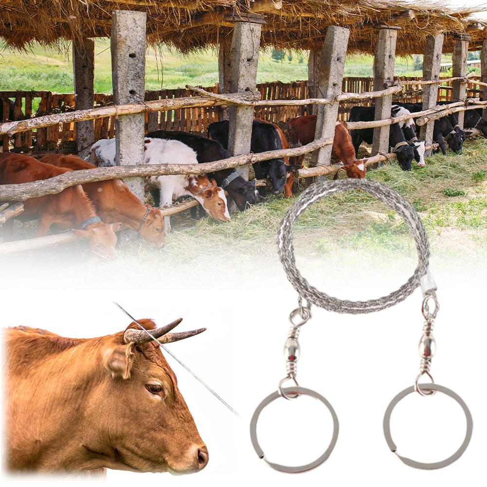 Ручная канатная пила для кемпинга и пешего туризма, портативная нержавеющая проволока для выживания, стальная пила для кемпинга A G0T4