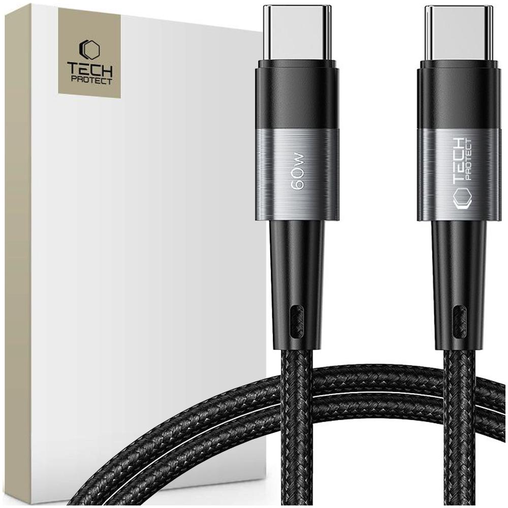Tech-Protect Ultraboost Type-C Cable Pd60W/3A 100Cm Grey