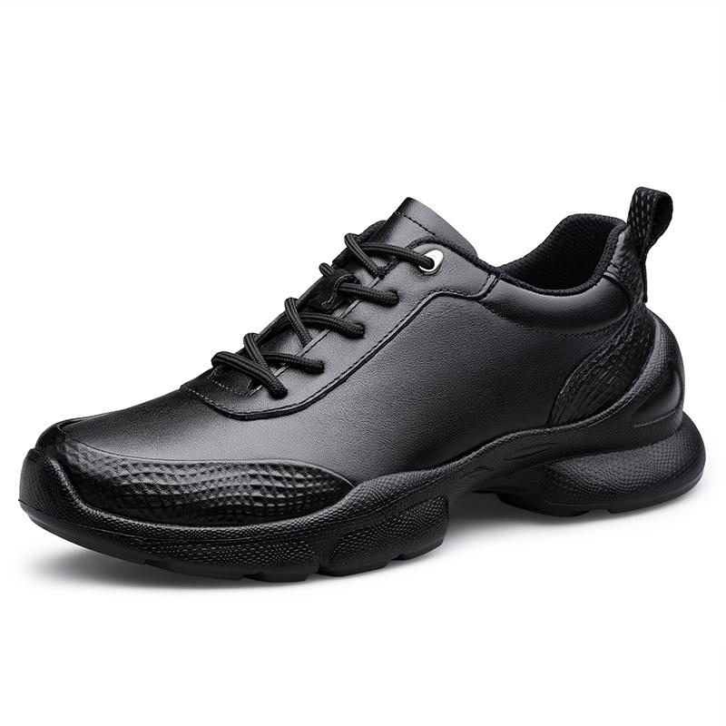 Fashion Genuine Leather Mens Sneakers Outdoor Casual Sports Shoes Lightweight Male Treking Footwear Non-slip Tenis Shoes Travel Trainers