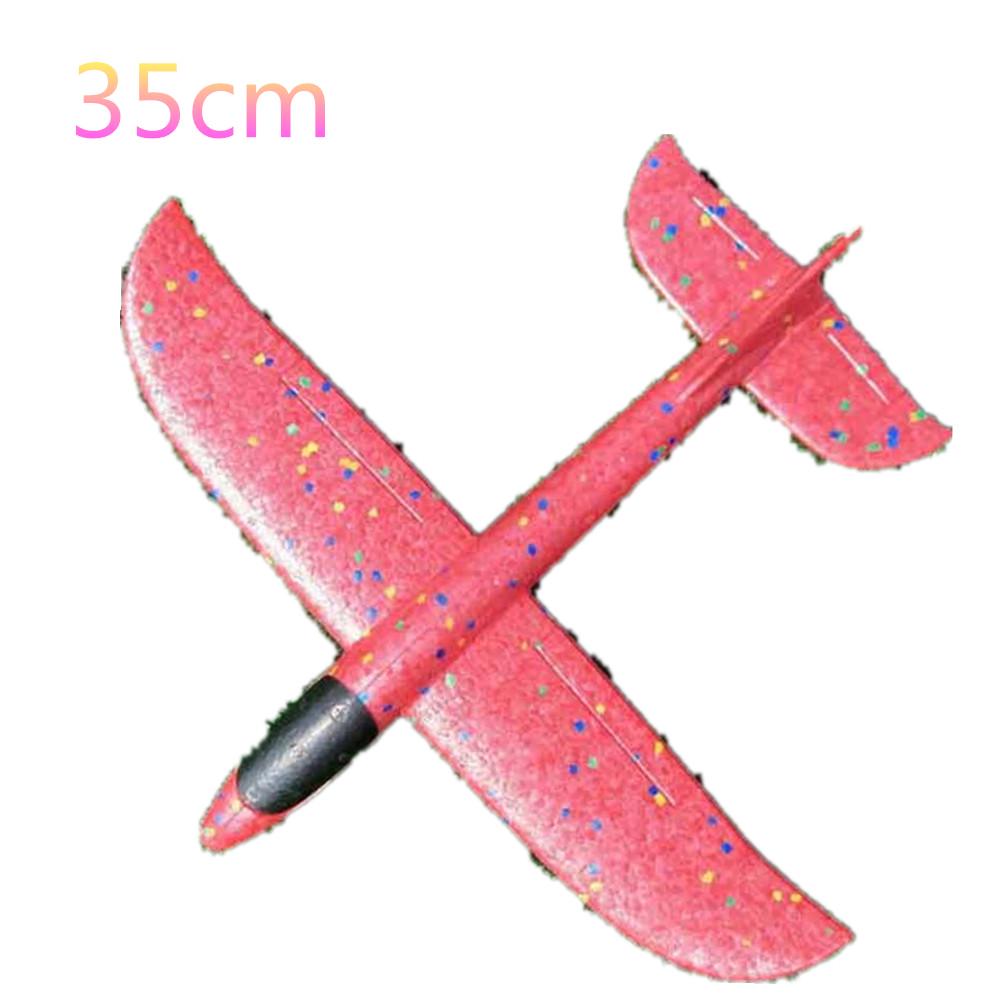 35 см DIY ручной бросок игрушечный самолет модель самолета детская игрушка ручной запуск метательный планер самолет вечерние игры