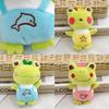 Adorable Plush Frog Toy Backpack Keychain Cute 12cm Animal Cartoon Accessory