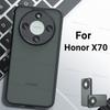 Чехол для Honor X70 Чехол для Honor X70 5G Funda Роскошный Матовый ПК + ТПУ Силиконовый Ударопрочный Защитный Чехол на Заднюю Панель Телефона Для Honor X70