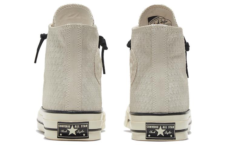 Converse Chuck 70 Zip High 'Egret Black' 169439C