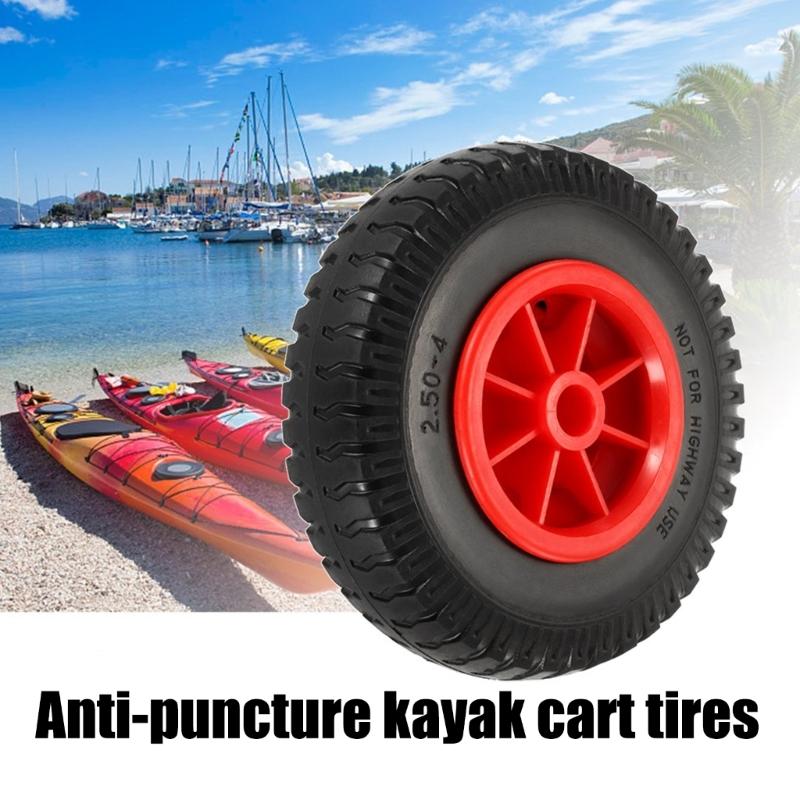 Колеса для перевозки каяков 8 дюймов/10 дюймов Надувные колеса для тележки для каноэ Запасные колеса Аксессуары для каяков