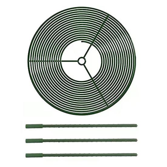 Sturdy Spiral Plant Trellis Support Stable Versatile Vines Flowers Metal Rack for Indoor Outdoor Gardens