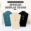 Velvet Necklace Storage Rack Black Necklace Holder Stand Jewelry Display Stand  Jewelry Shop Window
