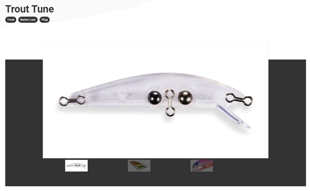 Jackson Тяжелая тонущая приманка Trout Tune 55 HW UYM (9805)