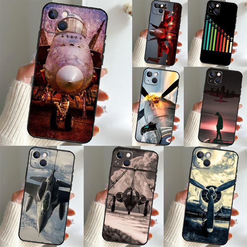 Aircraft Plane For Huawei Nova 12i 12s 11i 8i 9 10 SE Y90 Y60 Y70 Y72 Y73 Y61 Y91 P30 P40 Lite P60 Pro Case