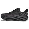HOKA Clifton 9 Triple Black Women Sneakers 1127896-BBLC
