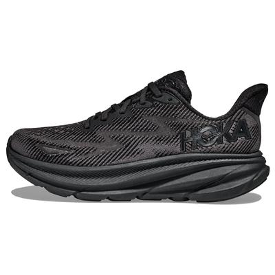 HOKA Clifton 9 Triple Black Женские кроссовки 1127896-BBLC
