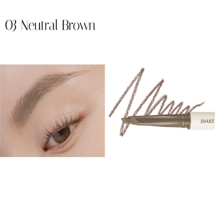 Clio Карандаш для бровей Sharp So Simple, 0,18 г, 3 цвета