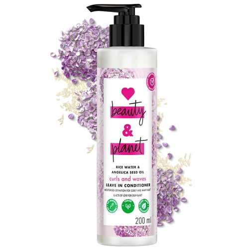 Love Beauty and Planet Rice Water & Angelica Seed Oil Silicone Free Leave-In Conditioner 200ml