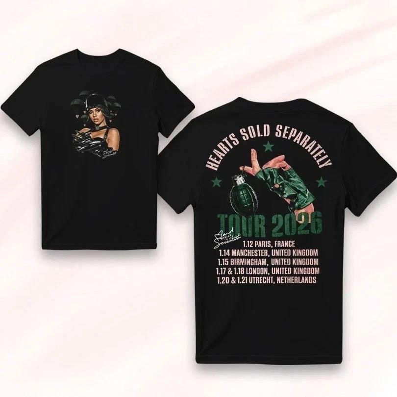 Mariah The Scientist Tour Jan 2026 Unisex T-Shirt
