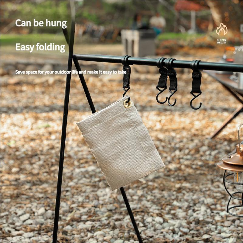 Fiberglass Fire Blanket Heat Resistant Outdoor Camping Mat Flame Retardant Safety Cover for BBQ Picnic Emergency Fire Protection