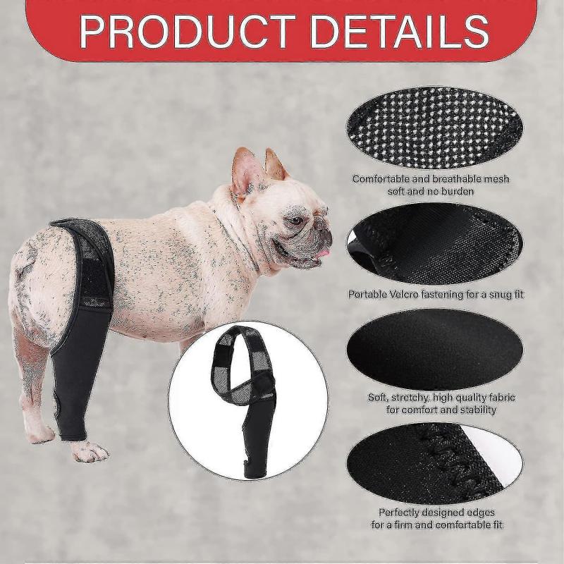 Dog Knee Brace Dog Leg Brace For Torn Acl Hind Leg Dog Hip Support Brace, Adjustable Rear Leg Braces For Dogs, Pet Knee Brace
