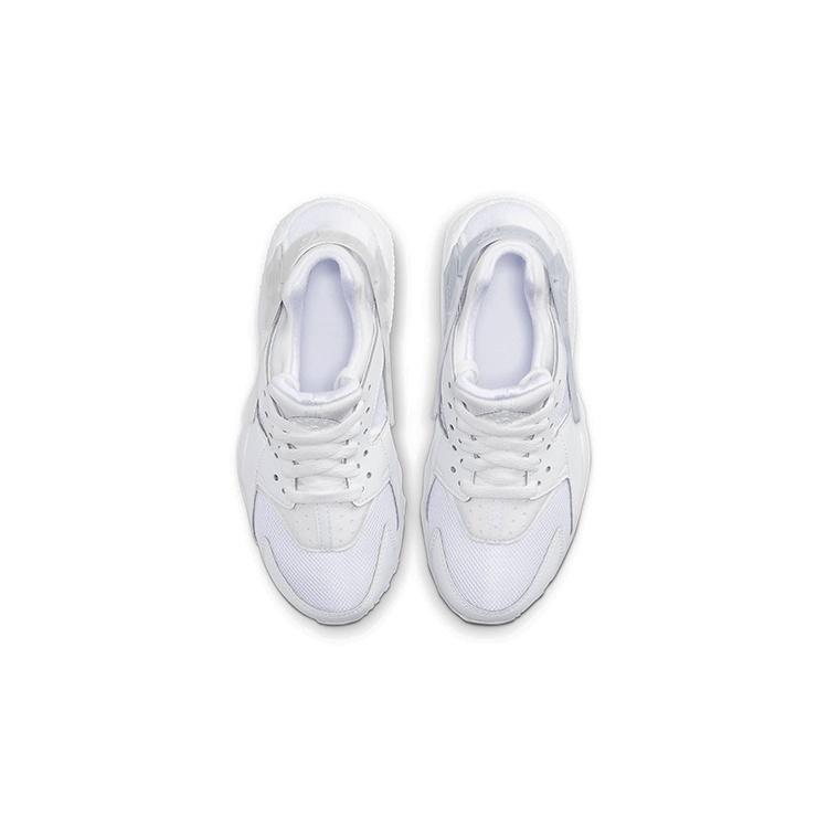 (GS) Nike Huarache Run 'White Pure Platinum' Kids' 654275-110