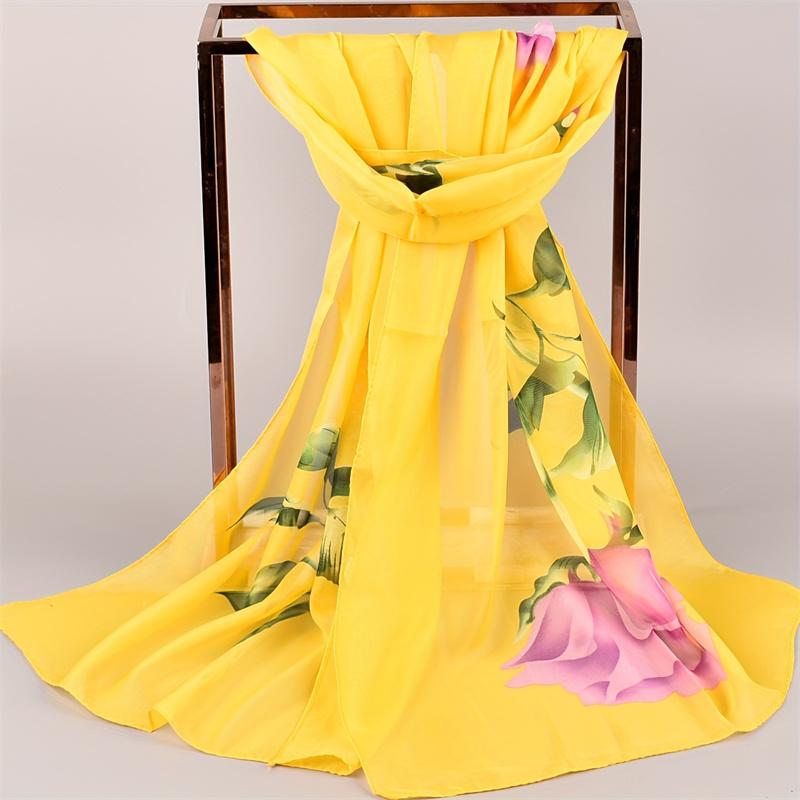 Fashion Printed Leopard Chiffon Hijab Scarf Women Pareo Lady Bandanas Beach Towels Summer Muslim Veil Wrap Female Foulard