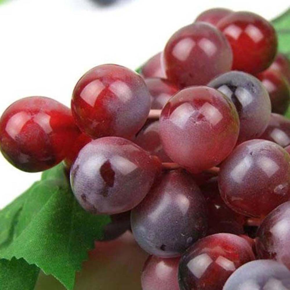 Садовая вечеринка Декоративный пластиковый реалистичный домашний декор Искусственные фрукты Имитация винограда