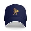 Bigfoot Sasquatch Carrying Taco Baseball Cap  Couple Women Custom DIY Trucker Hat Summer Fashion Outdoor Gym Adjustable Caps