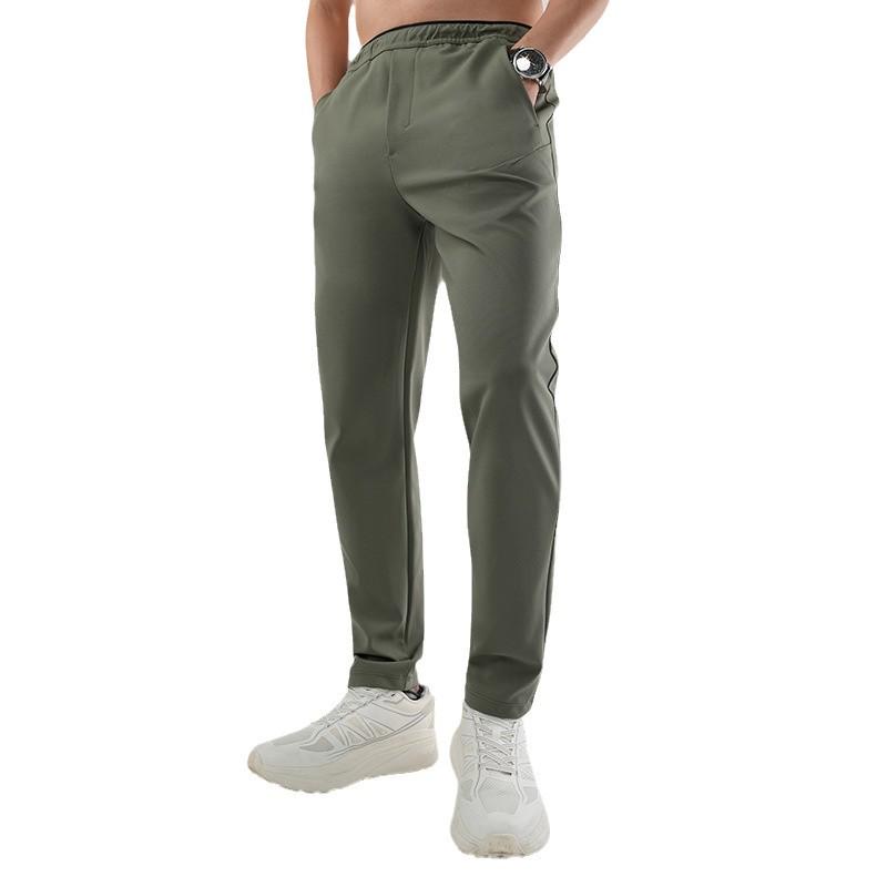 Мужские спортивные брюки Di Jia Slim Fit для бизнеса - Повседневные, с манжетами, Модная одежда для улицы