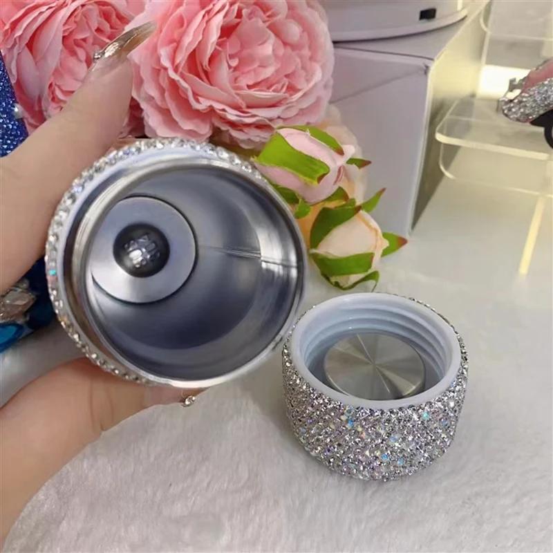 150 мл мини-изолирующая кружка с двойными стенками из нержавеющей стали, бутылка для воды, портативный термос, термос, блестящая ромбовидная кружка для кофе