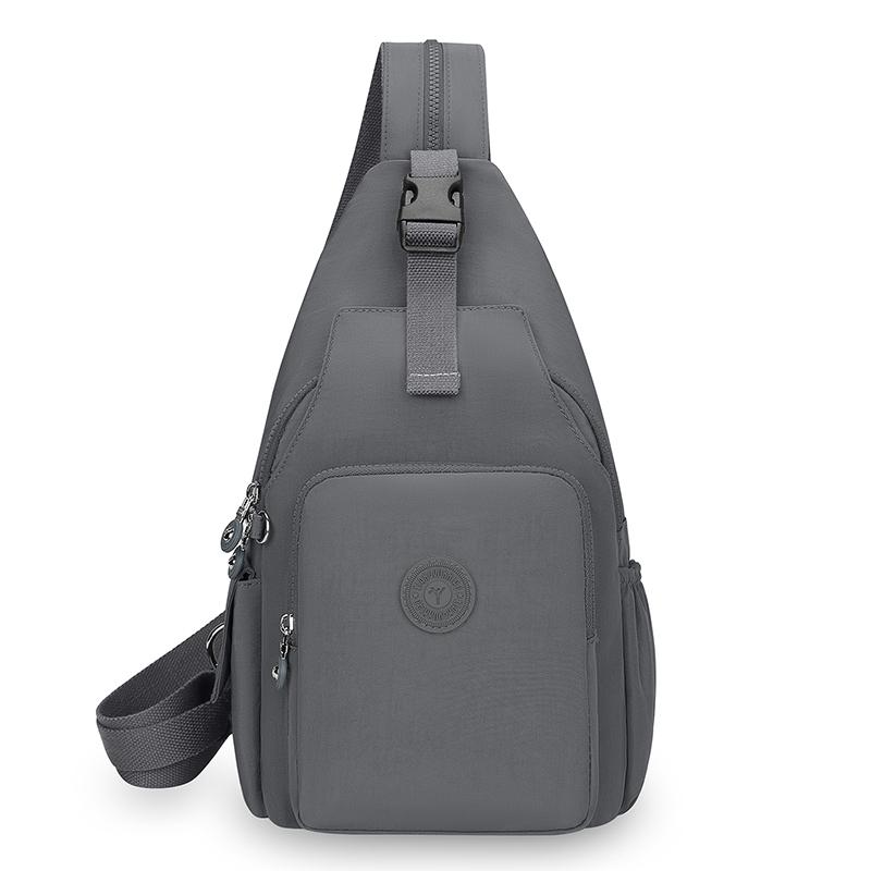 Женский рюкзак двойного назначения, нейлоновая сумка через плечо, большая вместимость, нагрудная сумка, дорожный рюкзак