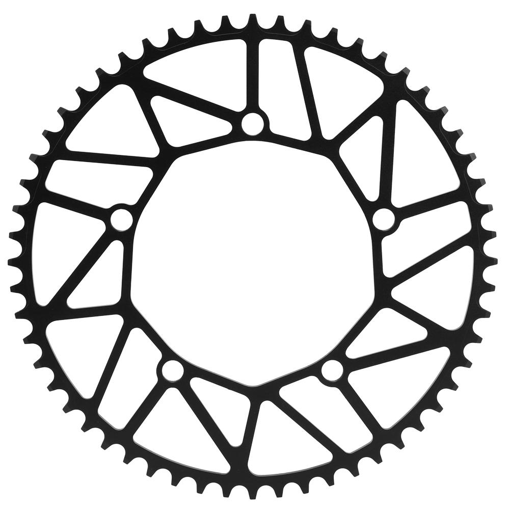     Light   Bike   &amp; Negative Teeth Single Chainring 130BCD Chain Wheel   Accessory(52T )